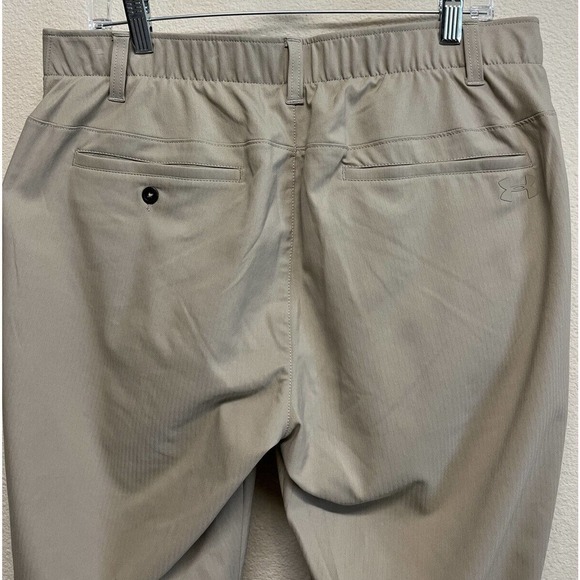 Under Armour The Showdown Pant Men's Size 36x32 Beige Khaki Golf - Picture 6 of 11